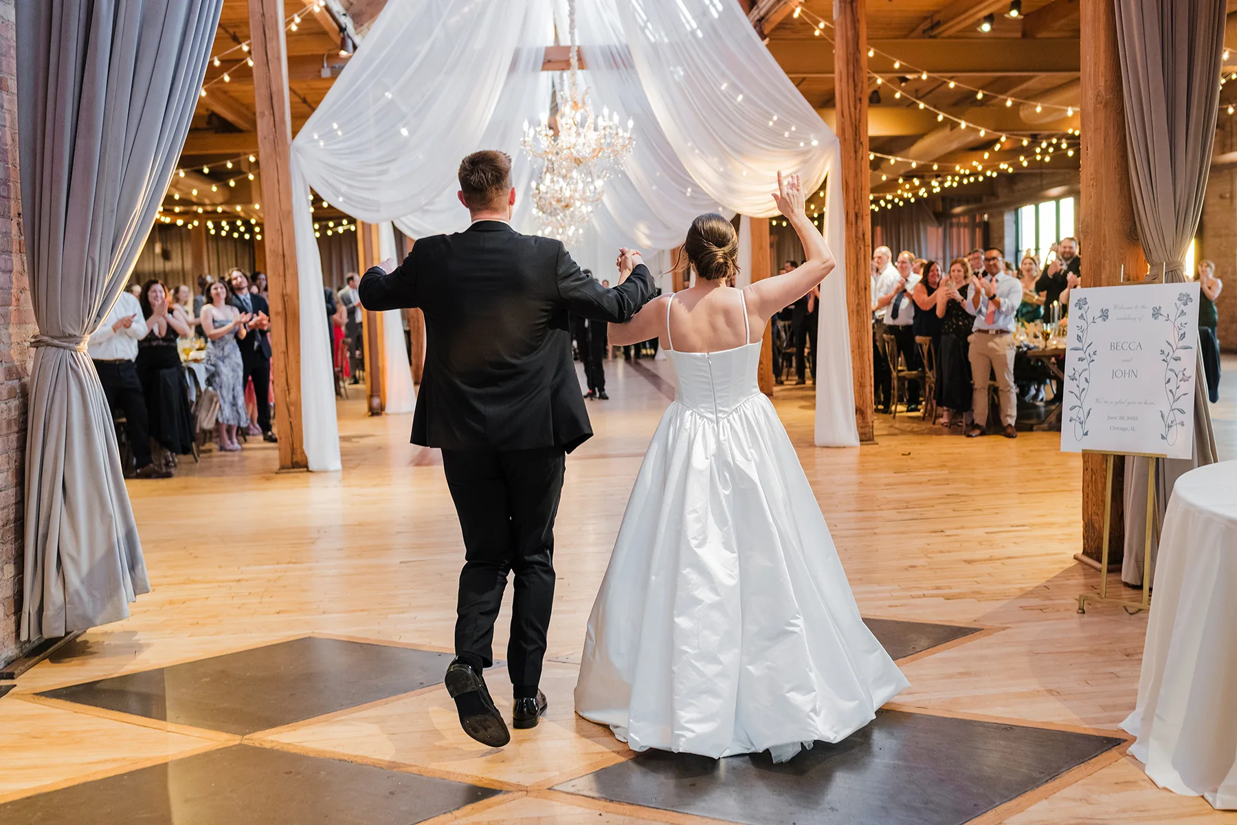 DJ-Chicago — top-rated Chicago wedding DJ with the city skyline backdrop